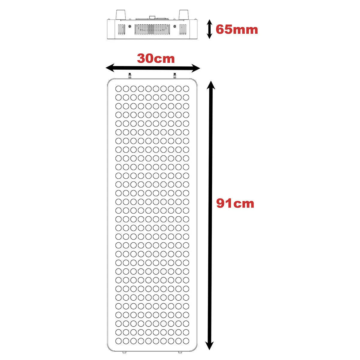 RLF1500 Red Light Therapy Panel Red Light Fix